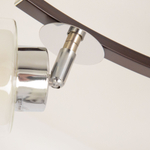 Citilux Фортуна CL156152 Люстра с поворотными плафонами Венге Хром