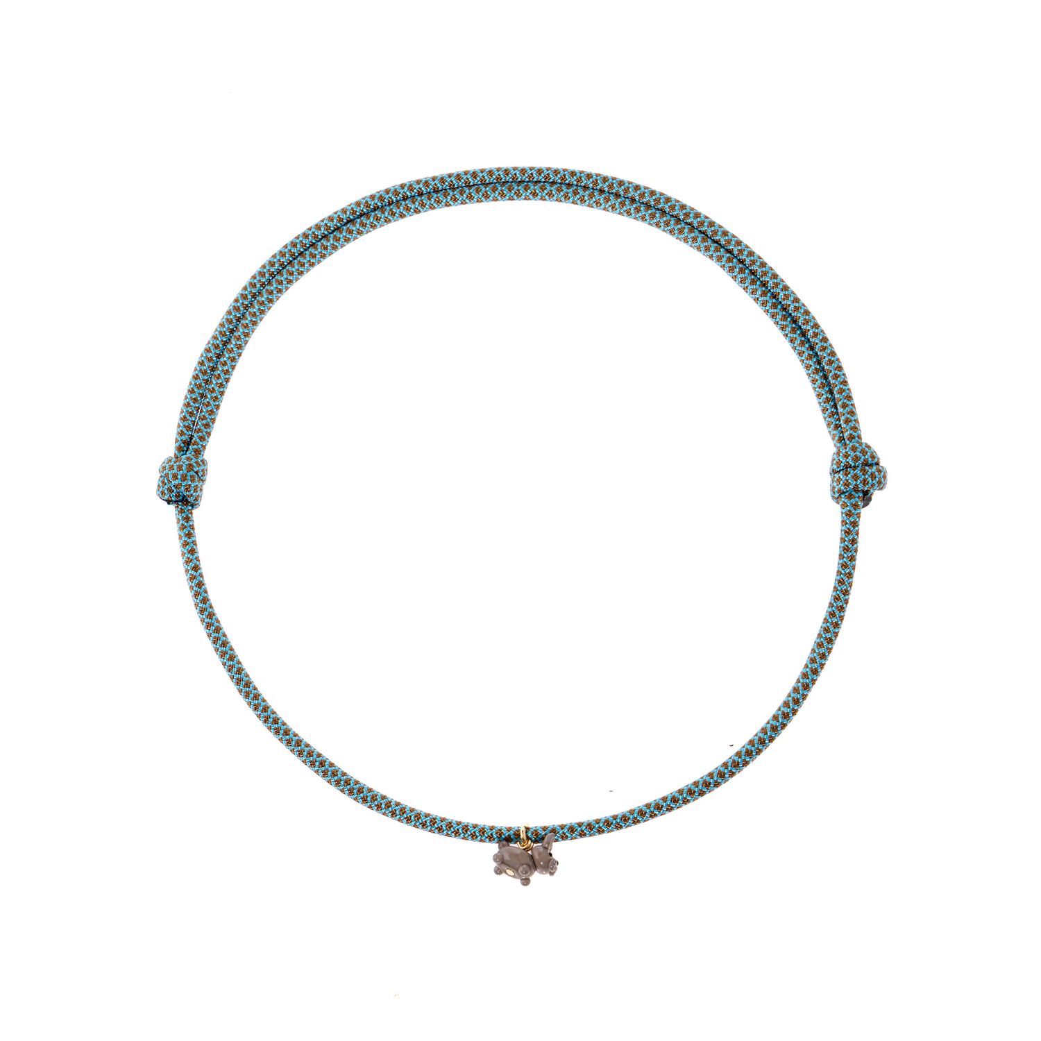 Колье Knitted Cutie Necklace - French Bulldog