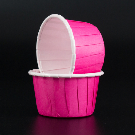 Форма бум д/маффин МИНИ 38*30/100шт ФУКСИЯ