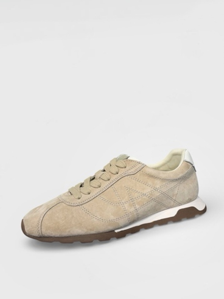 Кроссовки из натуральной замши