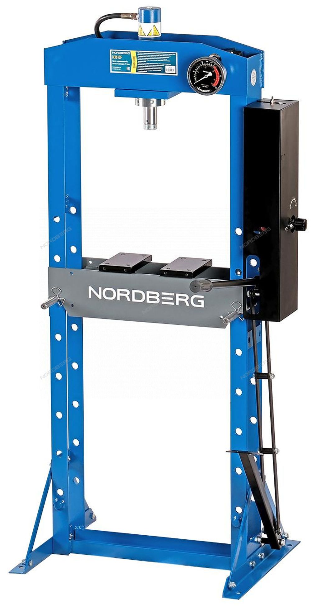 NORDBERG (N3615F) Гидравлический пресс, 15 т, ножной привод