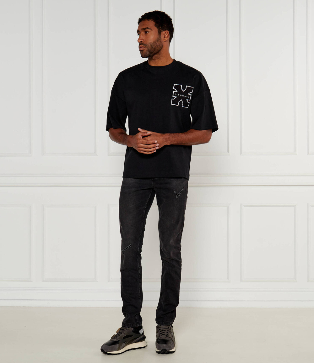 Футболка UOMO Richmond X - черный(UMA24033TS)