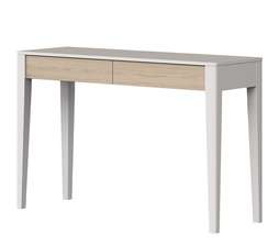 Консоль Fjord с двумя ящиками 120*40 см (белый)