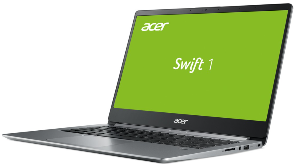 Ноутбук acer swift 1 sf114-32-p8g4\pentium silver n5030\4\128ssd\uhd graphics 605\fhd ips