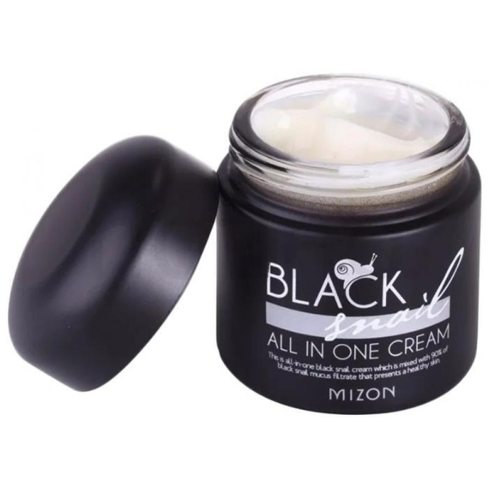 Крем для лица с экстрактом черной улитки Mizon Black Snail All In One Cream