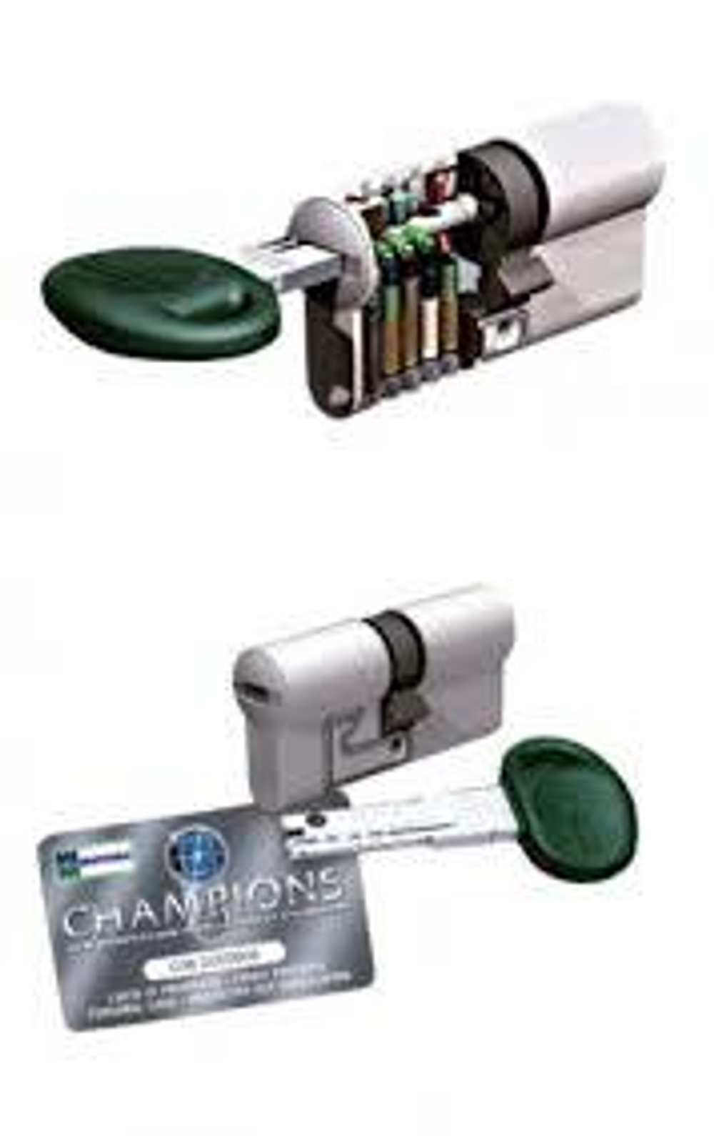Цилиндровый механизм MOTTURA CHAMPION C38-4636-C5 82мм (46/36 под верт) шток никель