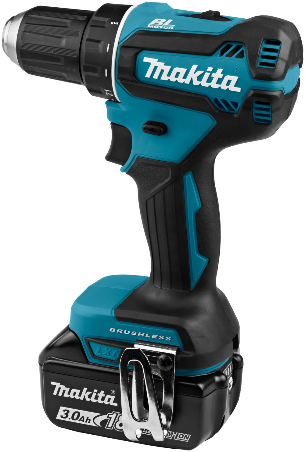 Аккумуляторная дрель-шуруповерт Makita DDF485RFE