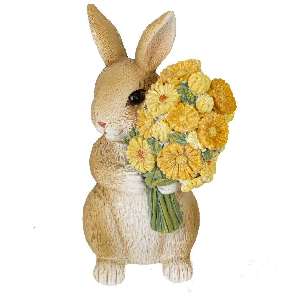 GAEM Фигурка декоративная "Заяц", L5,5 W6 H12 см