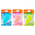 Корректирующий роллер DELI "Macaron", 5 мм х 8 м, ассорти