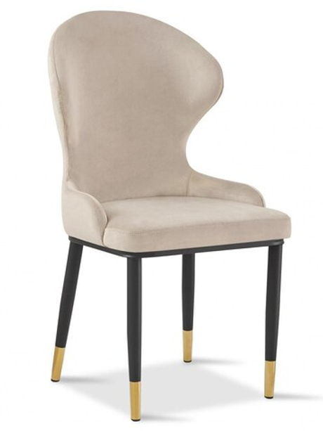Стул обеденный Ist Casa Констанция, бежевый, черный