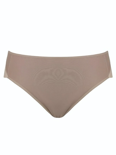Трусики-слипы со средней линией талии Secrets (Размер: M) (Цвет: телесный)
