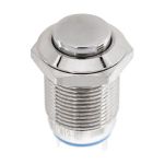 Кнопка антивандальная ø12 без фиксации (2с) выкл-(вкл) выпуклая (A12-B2) REXANT