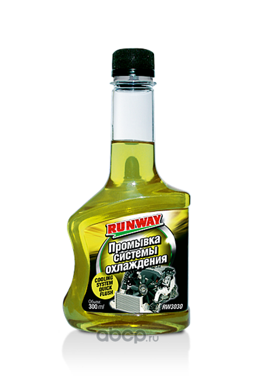 Промывка радиатора 300 мл (RUNWAY)