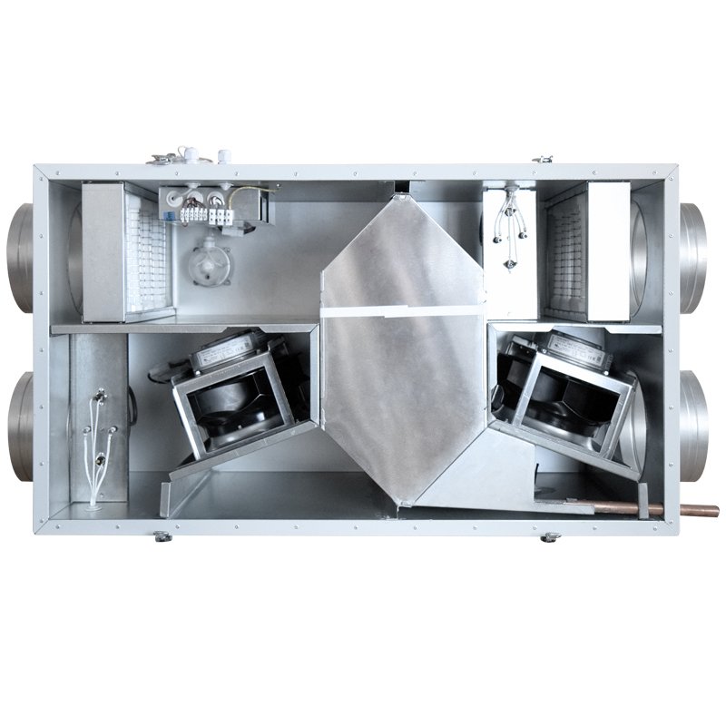 Приточно-вытяжная установка с пластинчатым рекуператором ФЬОРДИ ВПУ CF 900 Н