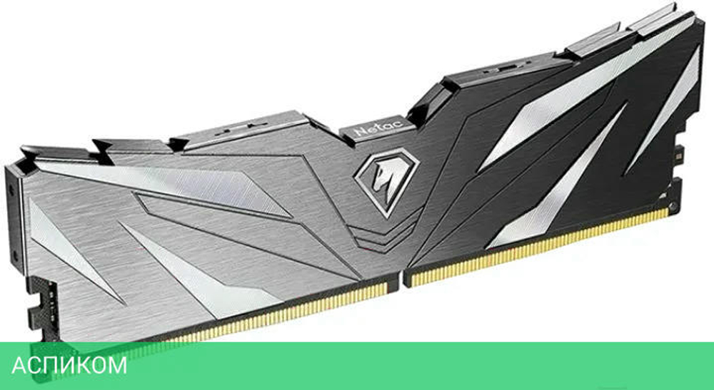 Оперативная память Netac Shadow II Black 16GB DDR4 2666MHz (NTSWD4P26SP-16K)