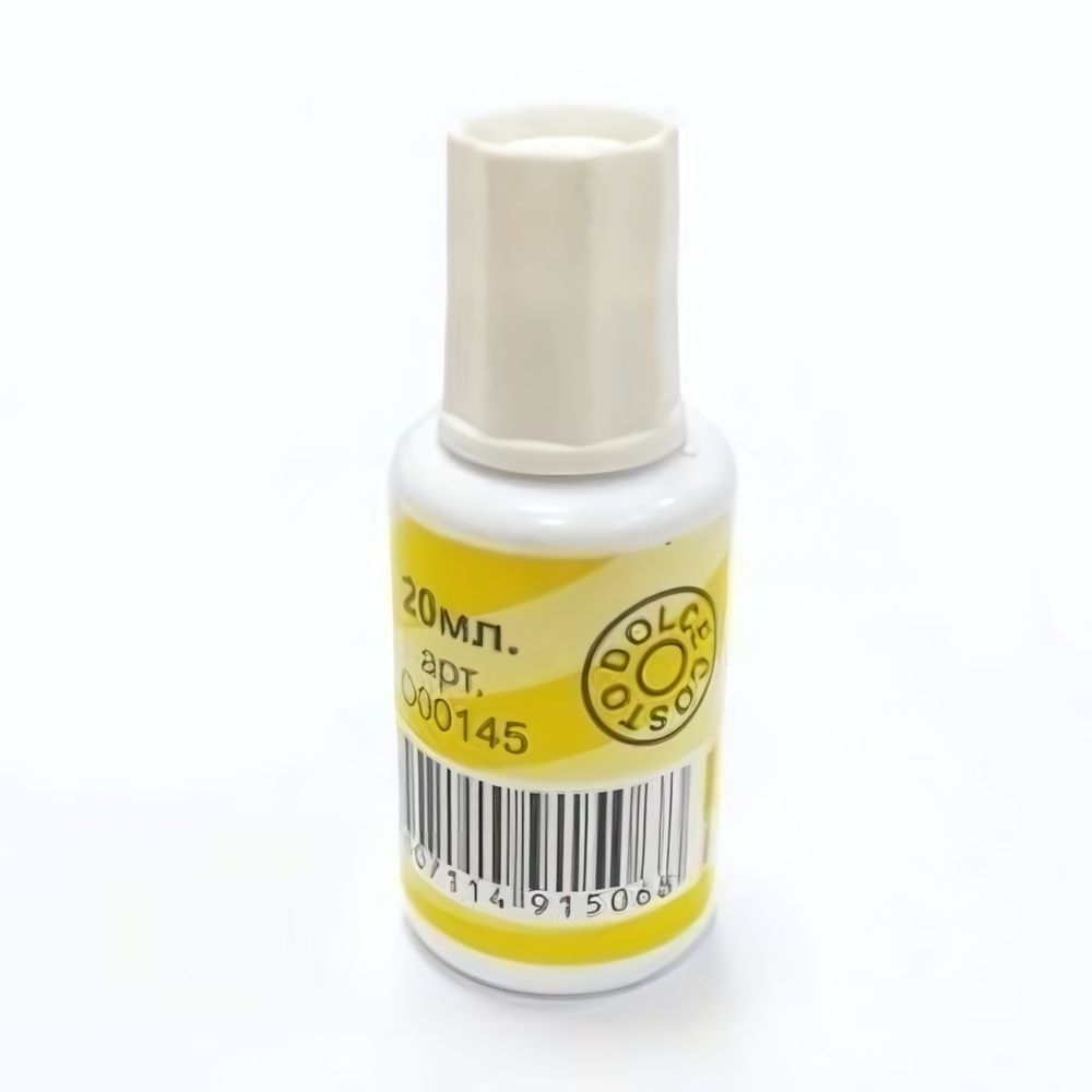 Корректирующая жидкость с кистью 20мл. D00145 (DOLCE COSTO)