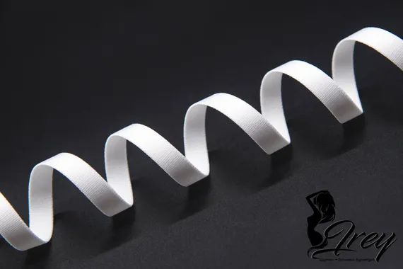 001 640/10 ОПТ Бретель Lauma Fabrics, 10 мм, белый 001