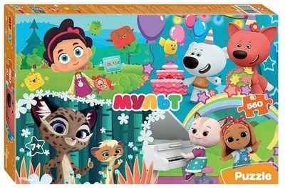 Пазл 560эл. "Сказочный патруль и др. Мульт" (Степ пазл)