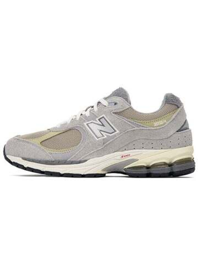 Кроссовки New Balance 2002R Rain Cloud Grey Yellow