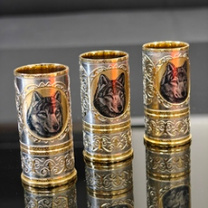 Подарочный набор на 3 персоны "Волки"