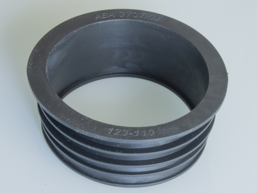 Манжет  (ЧЕРНЫЙ)   123 х 110  АВА SYSTEM  (30/10шт)