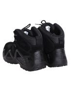 Ботинки  замша (черные)