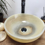 Раковина из оникса Bowl Yellow TinLip BO-60975 40*40*15