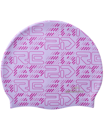 Шапочка для плавания Grade Lilac, силикон