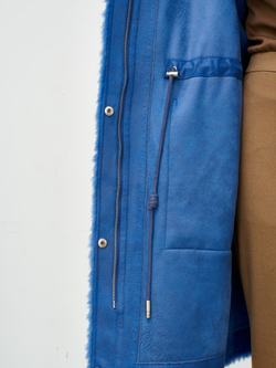 Шуба женская чебурашка тедди эко, SilverFox (арт. 1206)