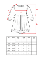 Платье с рюшами в цветочек, Бордовый