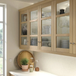 Стеклянная дверь - IKEA FORSBACKA/ФОРСБАКА ИКЕА, 40х60 см, светло-коричневый