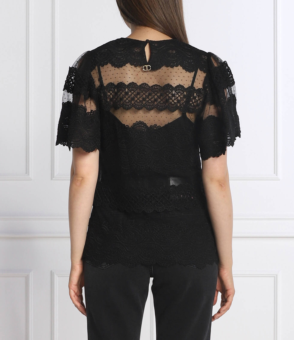 Блузка TWINSET - черный(222TP2255)