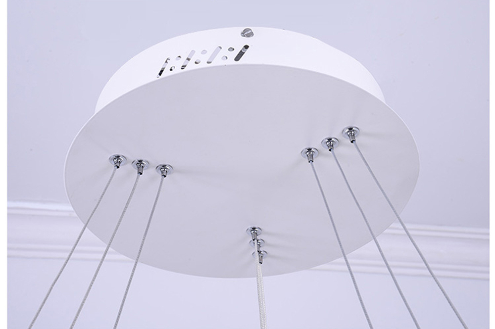 Pendant Led design lamp  Corona by SONNEMAN D80 (Grey)