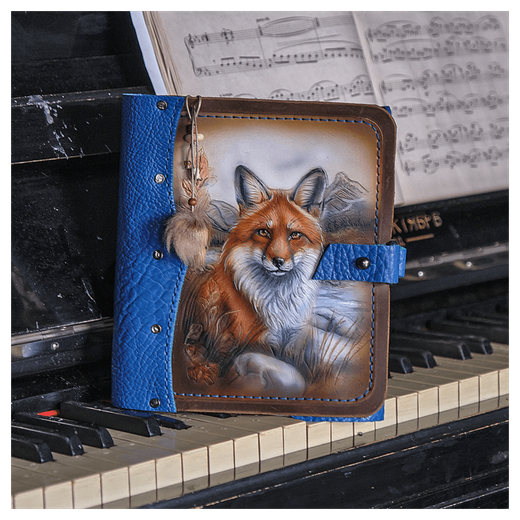 Кожаный ежедневник «Рыжая»