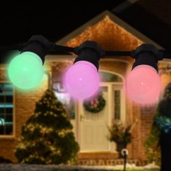 ERABL-MK3 ЭРА Гирлянда ЭРА Белт-лайт набор 3 м, 10 RGB LED,дин.реж,с трансфом,каучук 24В,IP44 | Гирлянды
