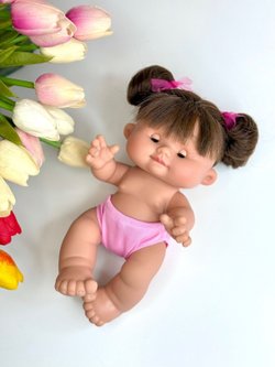 Пупс Nines 26см PEPOTE с закрывающими глазками (N804B6)