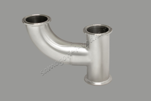 Переходник-тройник 2 дюйма для установки мешалки и дистиллятора