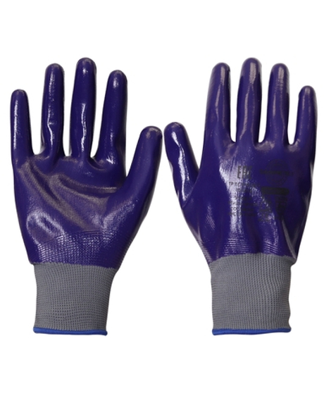 Перчатки "НейпНит РП"р.7(S),8(M),9(L),10(XL)(нейлон+нитрил синий,13-й кл.)кратно12 пар(х12х240)