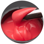 Опция Гель моделирующий самовыравнивающийся цветной "Вишня", 15 мл