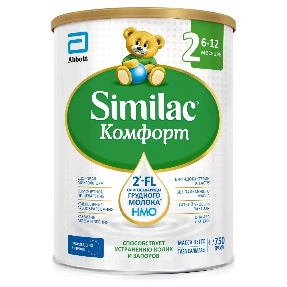 Симилак Комфорт 2 6-12м., 750г., блок 12шт. Similac