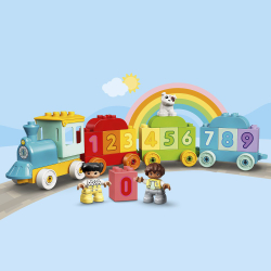 LEGO DUPLO My First - Поезд с цифрами - обучение счету 10954