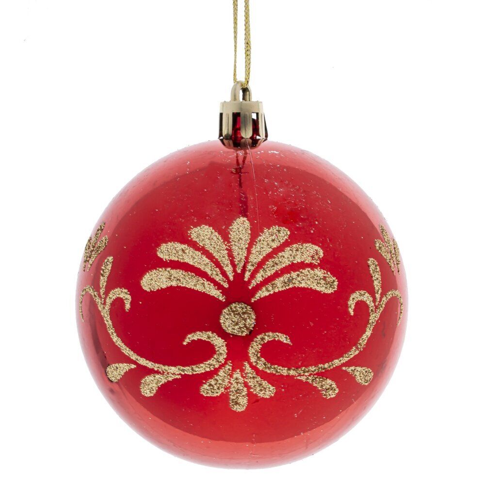 GAEM Набор из 12шт Украшение новогоднее "Шар", D 8 см, L35 W27 H8,5 см
