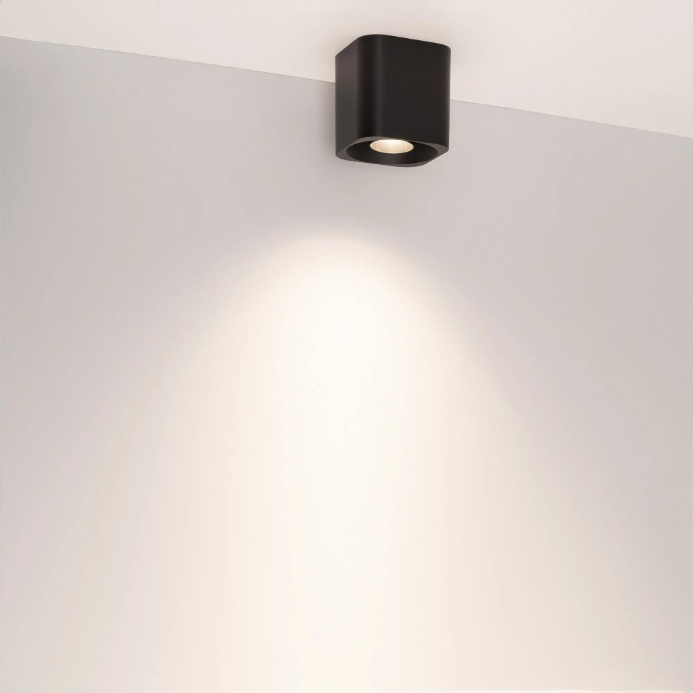 Светильник SP-ACENTO-S95x95-10W Day4000 (BK, 20-45 deg, 230V) (Arlight, IP20 Металл, 5 лет) 055750