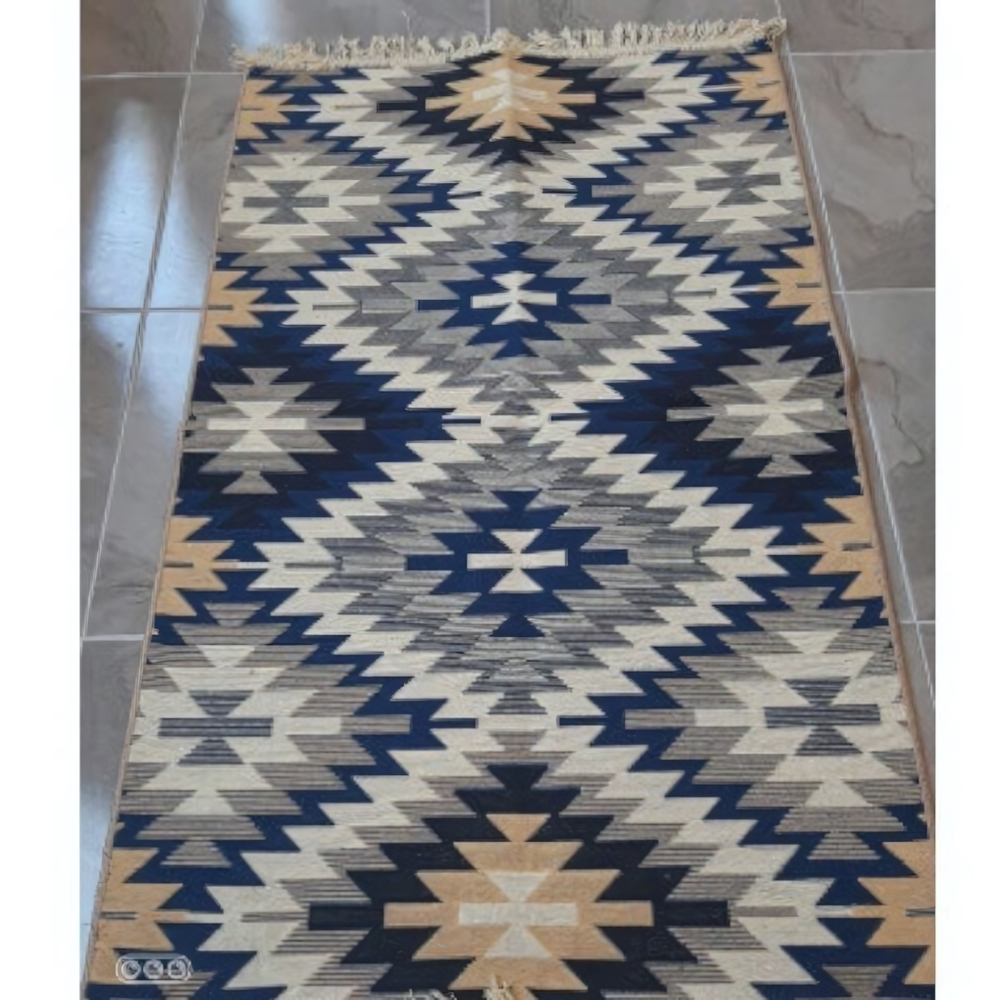 Коврик интерьерный с бахромой VOSTOK 60*90 (двухсторонний)