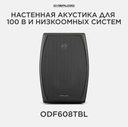 CVGAUDIO ODF608TBL Двухполосная настенная акустическая система 8ohm/100V
