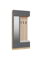 Прихожая Руэлла со шкафом дуб крафт золотой