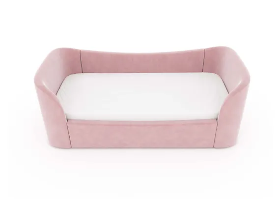 Диван-кровать KIDI Soft 90*200 см антивандальная ткань (розовый)