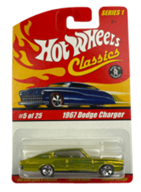 Hot Wheels Classics Series 1: 1967 Dodge Charger (Antifreeze) (#5 of 25) (2005)