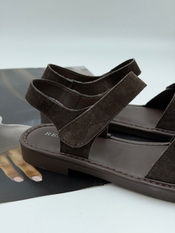 Босоножки женские натуральная кожа арт. PEXL 268-5 цвет "коричневый"