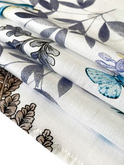 Пододеяльник сатин Milky Garden "Каролина" 1,5-спальный на молнии 145x215 см